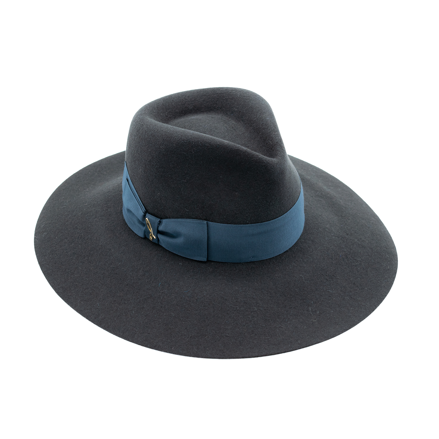 Cappello a Tesa Larga in Feltro di Lapin