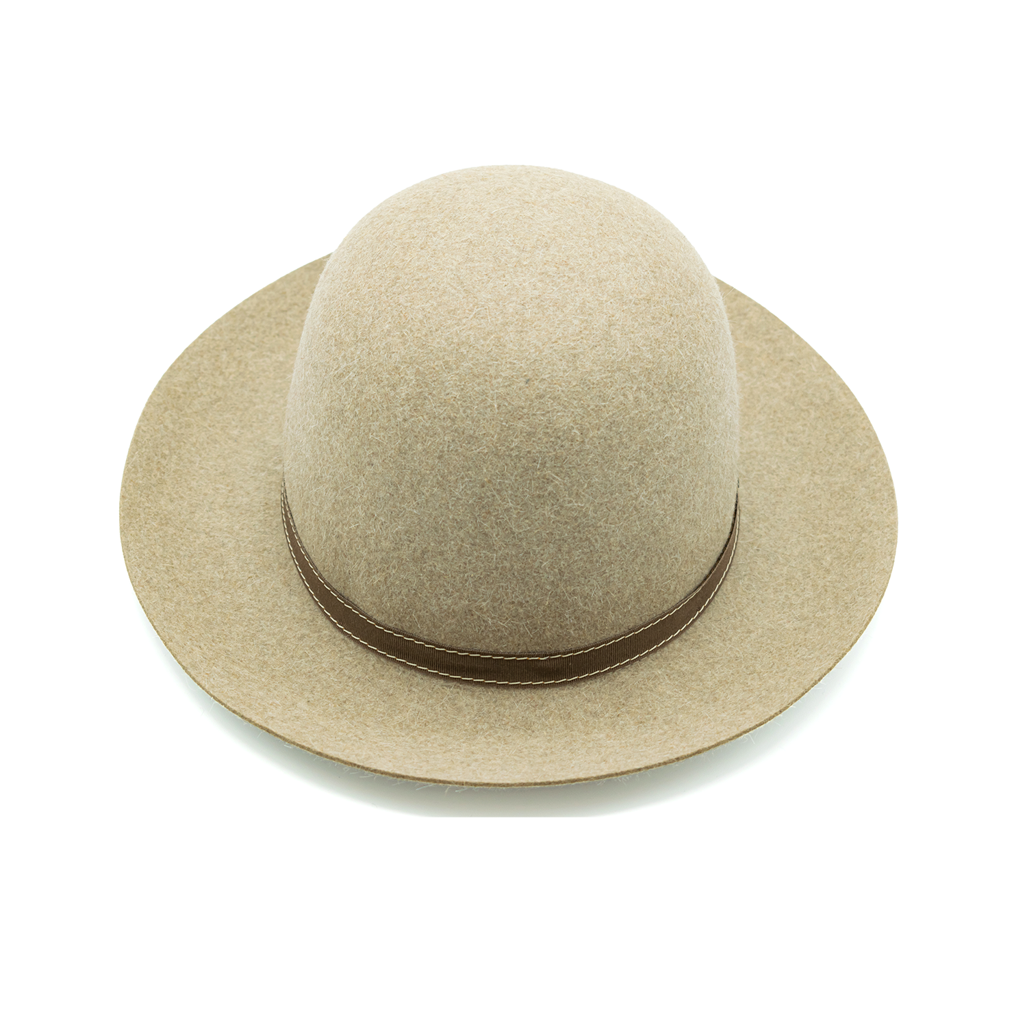 Cappello Arrotolabile in Feltro di Lapin Melange