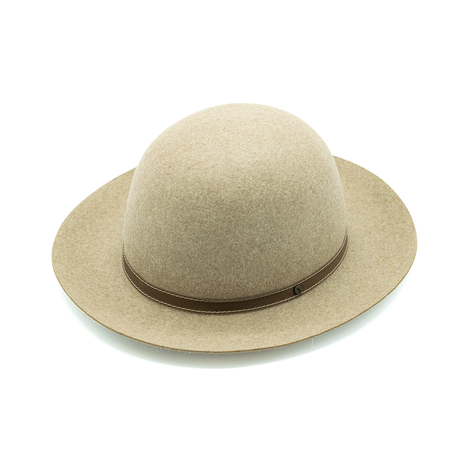 Cappello Arrotolabile in Feltro di Lapin Melange