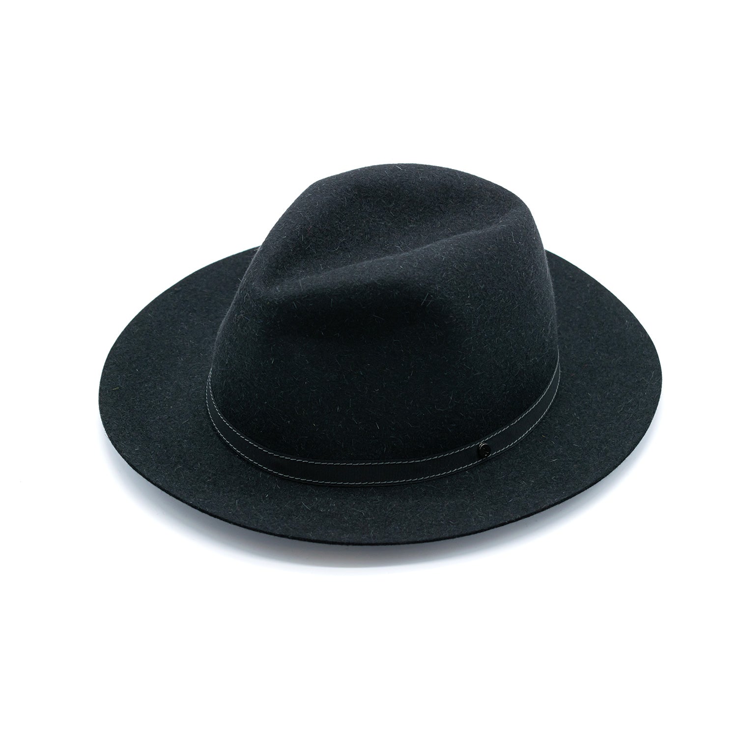 Cappello Arrotolabile in Feltro di Lapin Melange