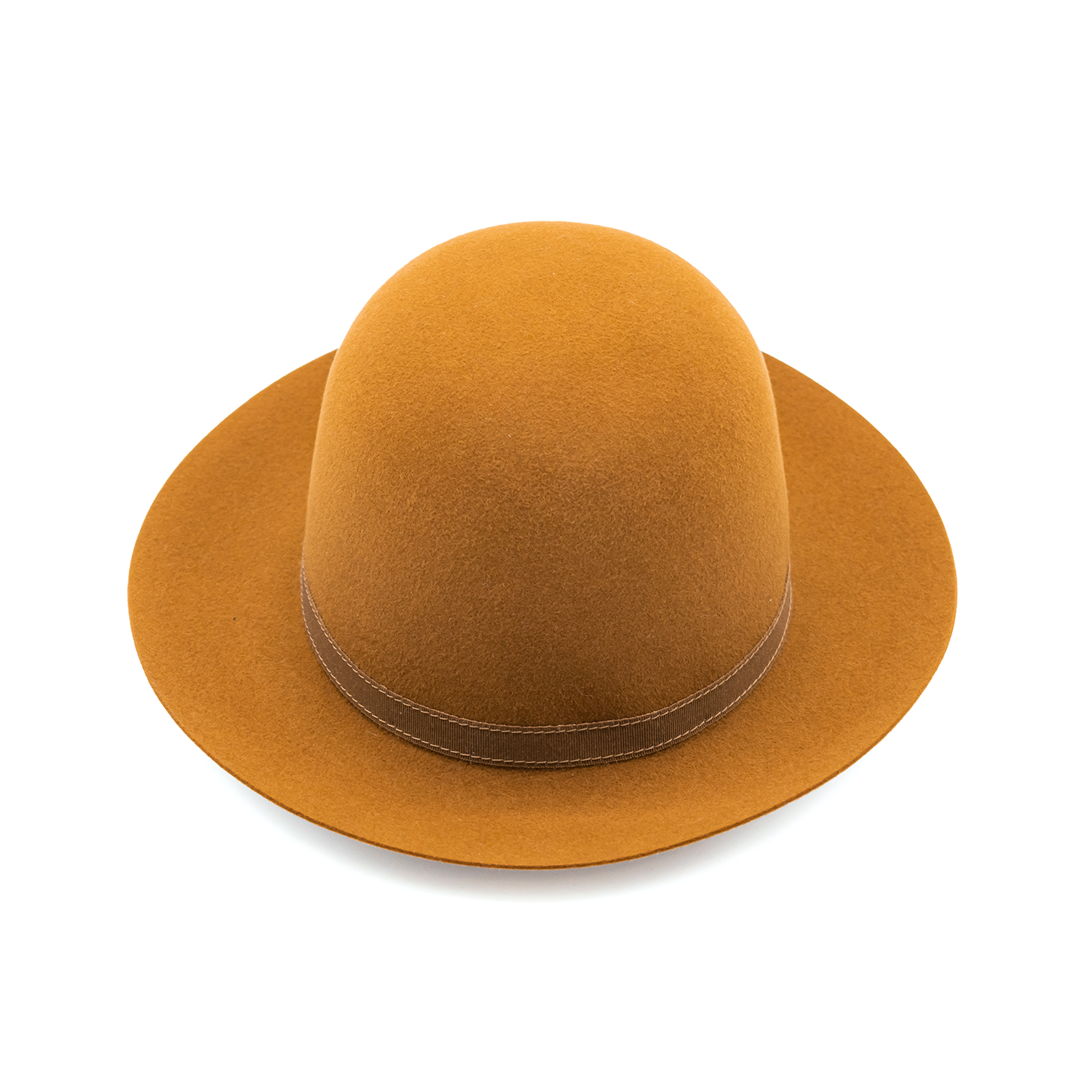 Cappello Arrotolabile in Feltro di Lapin Suede