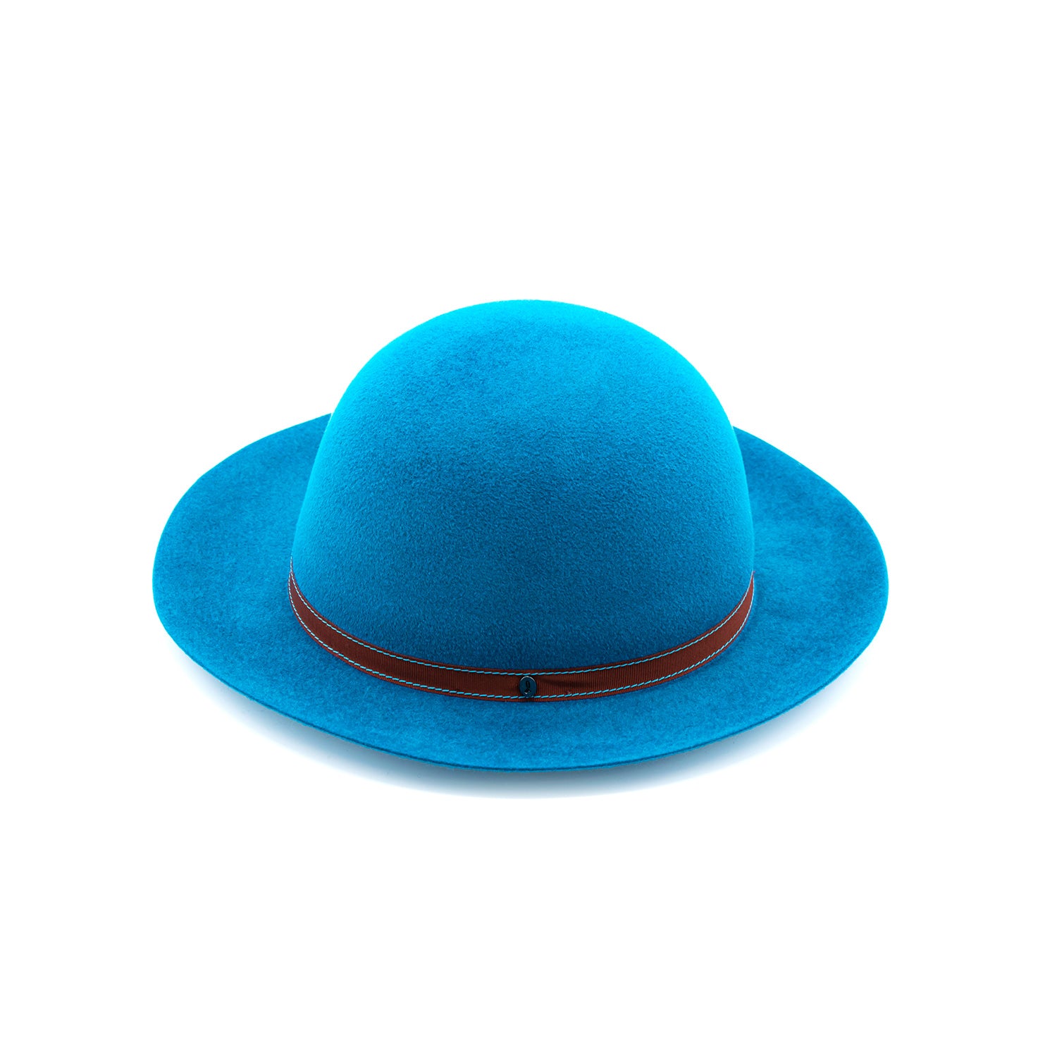Cappello Arrotolabile in Feltro di Lapin Velour