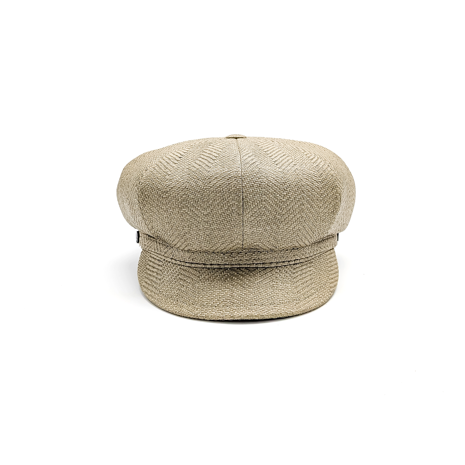 Berretto Marinaio in Tessuto Raphia Herringbone