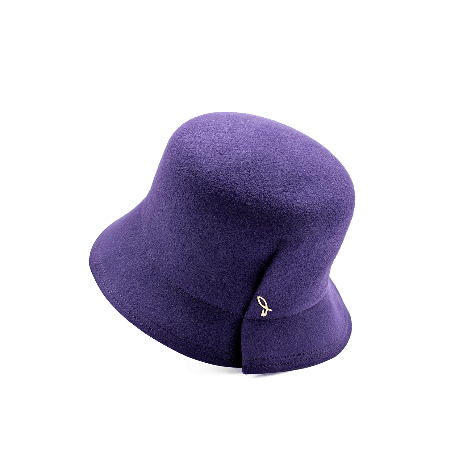Wool Felt Cloche Hat