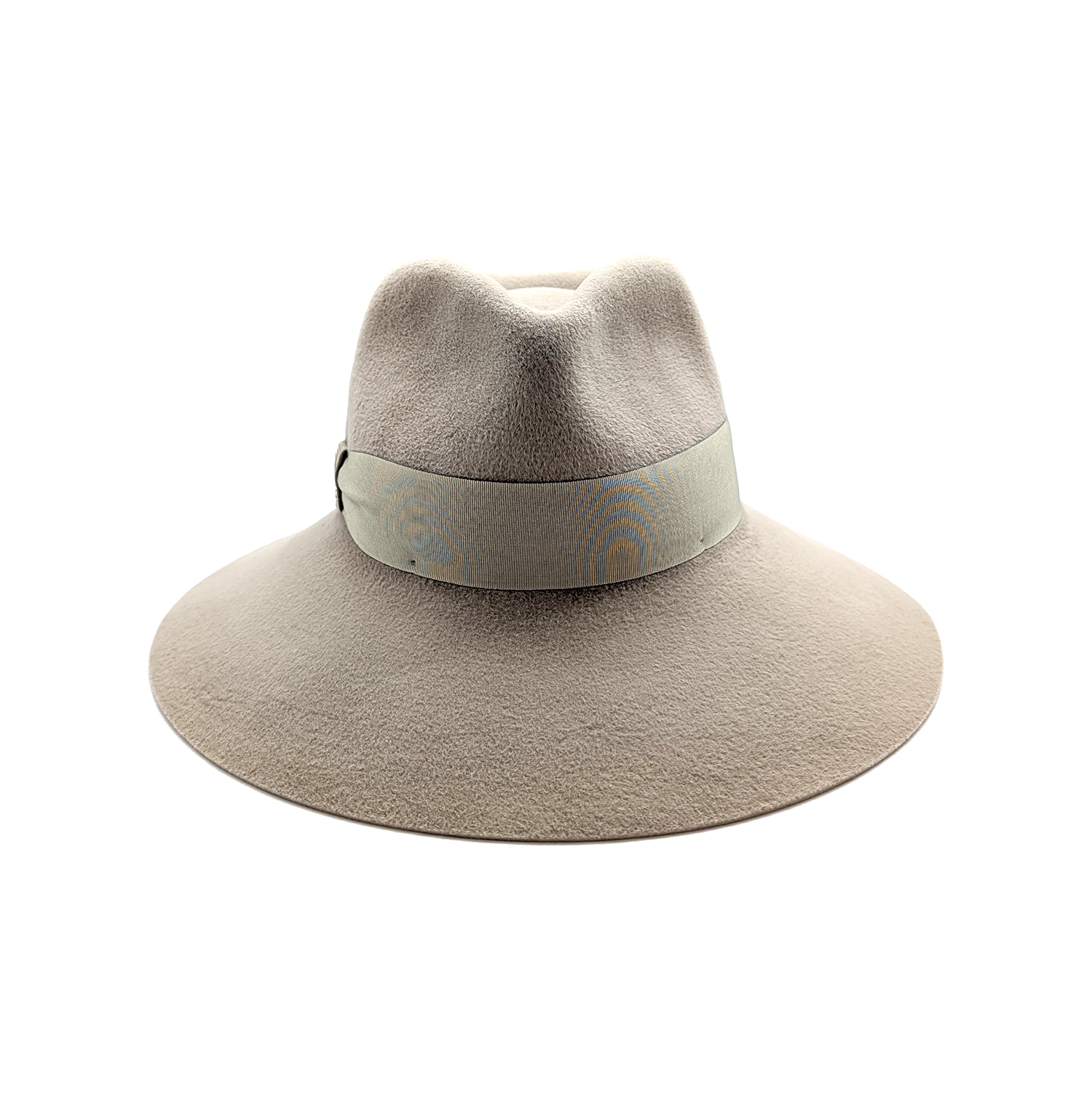Velour Finish Lapin Felt Wide Brim Drop Hat