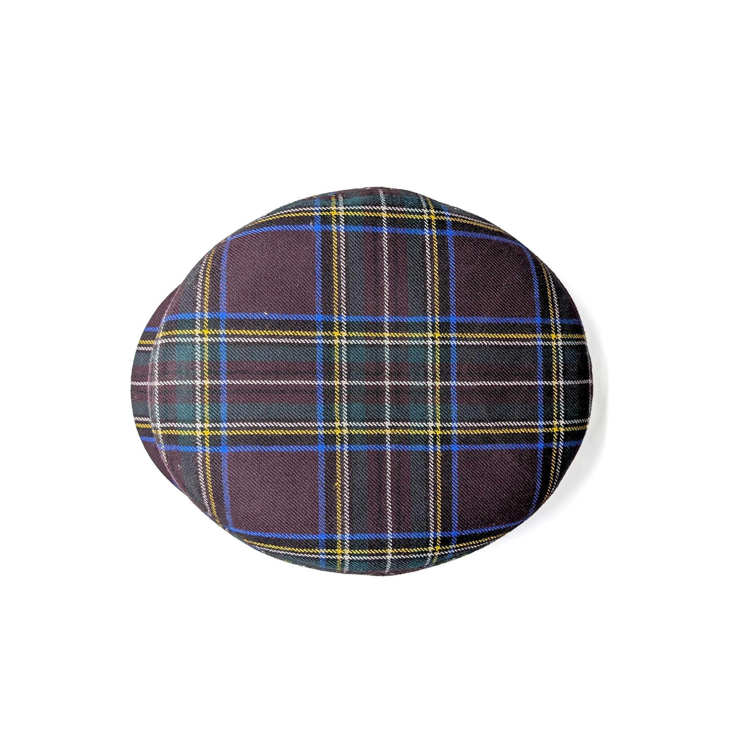 Tartan Fabric Sailor Cap