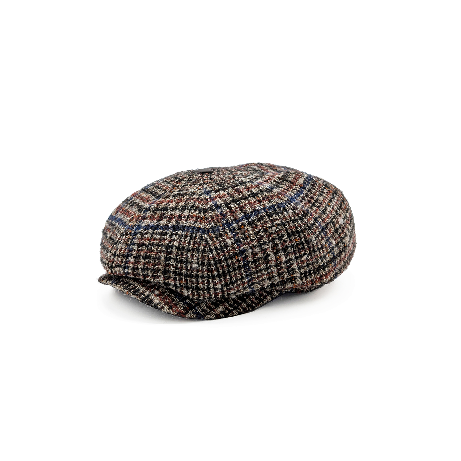 Prince-of-Wales Tweed Woven Cap