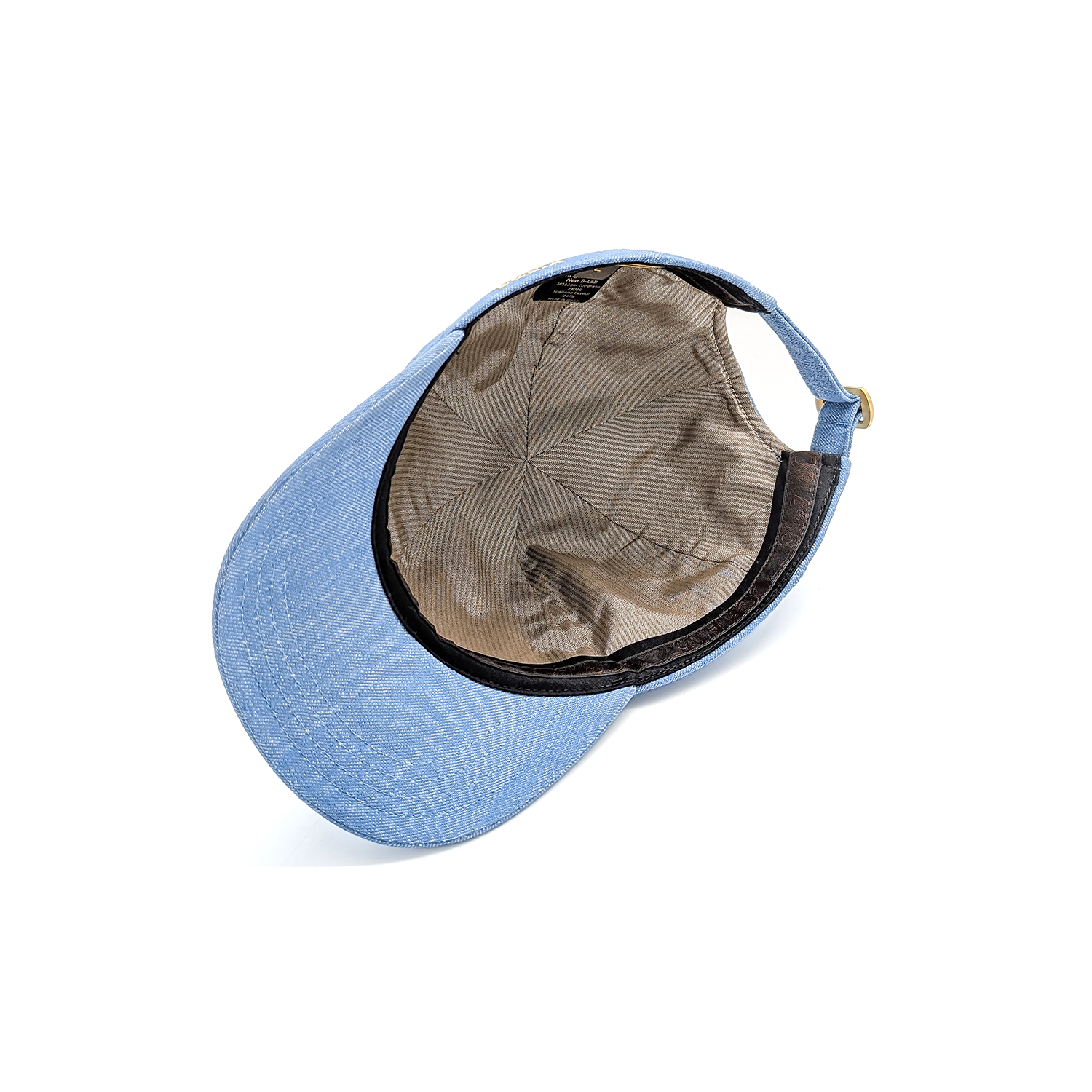 Berretto da Baseball in Tessuto Denim