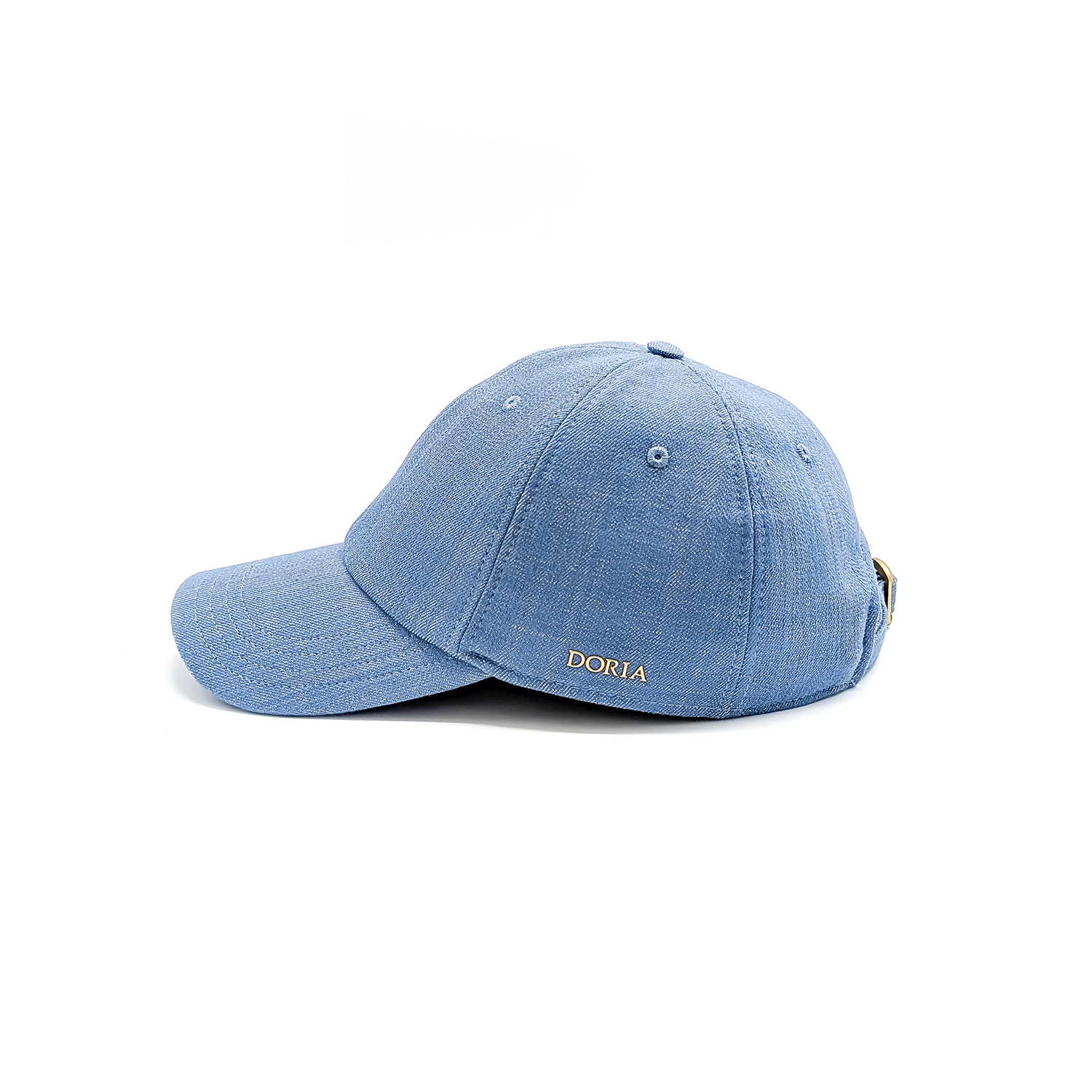 Berretto da Baseball in Tessuto Denim