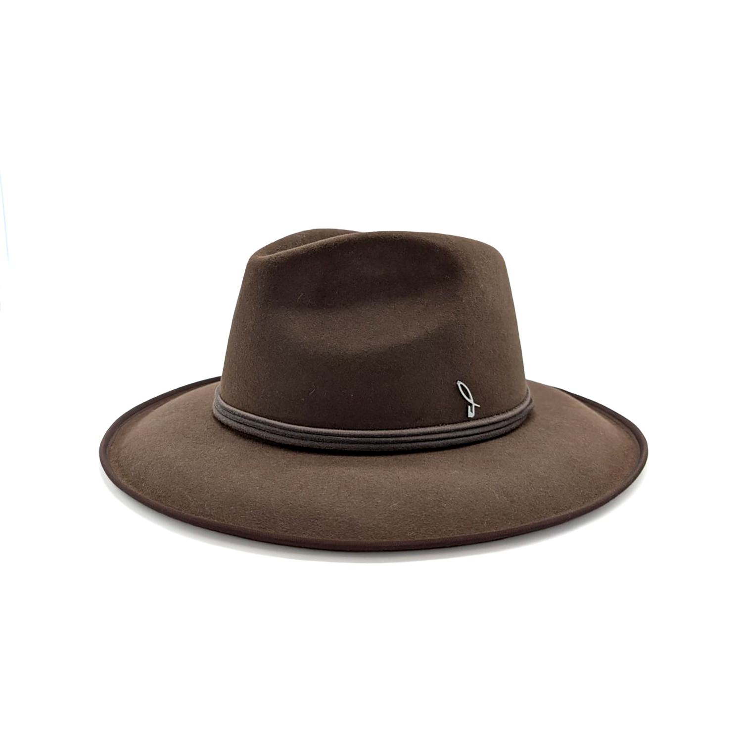 Western Drop Hat in Shaved Lapin Felt