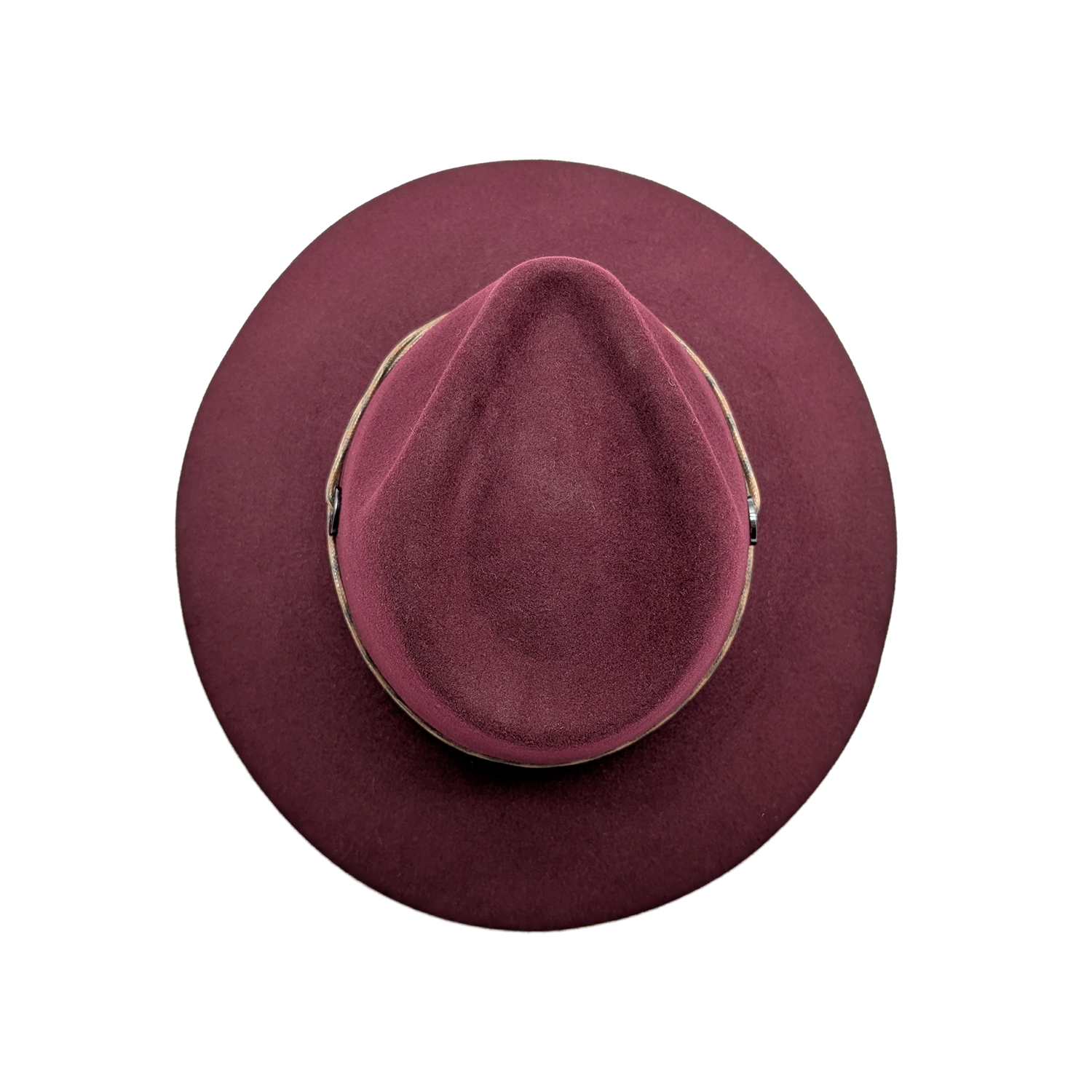 Shaved Lapin Felt Wide Brim Hat
