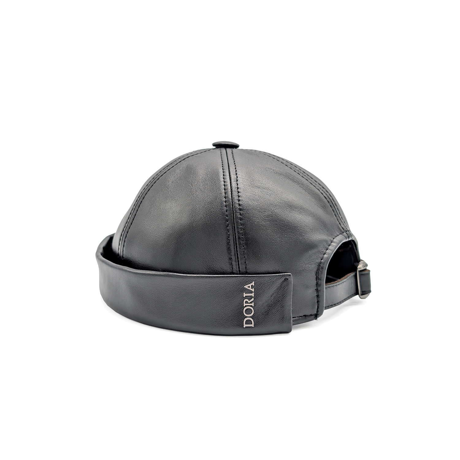 Faux Leather Cap