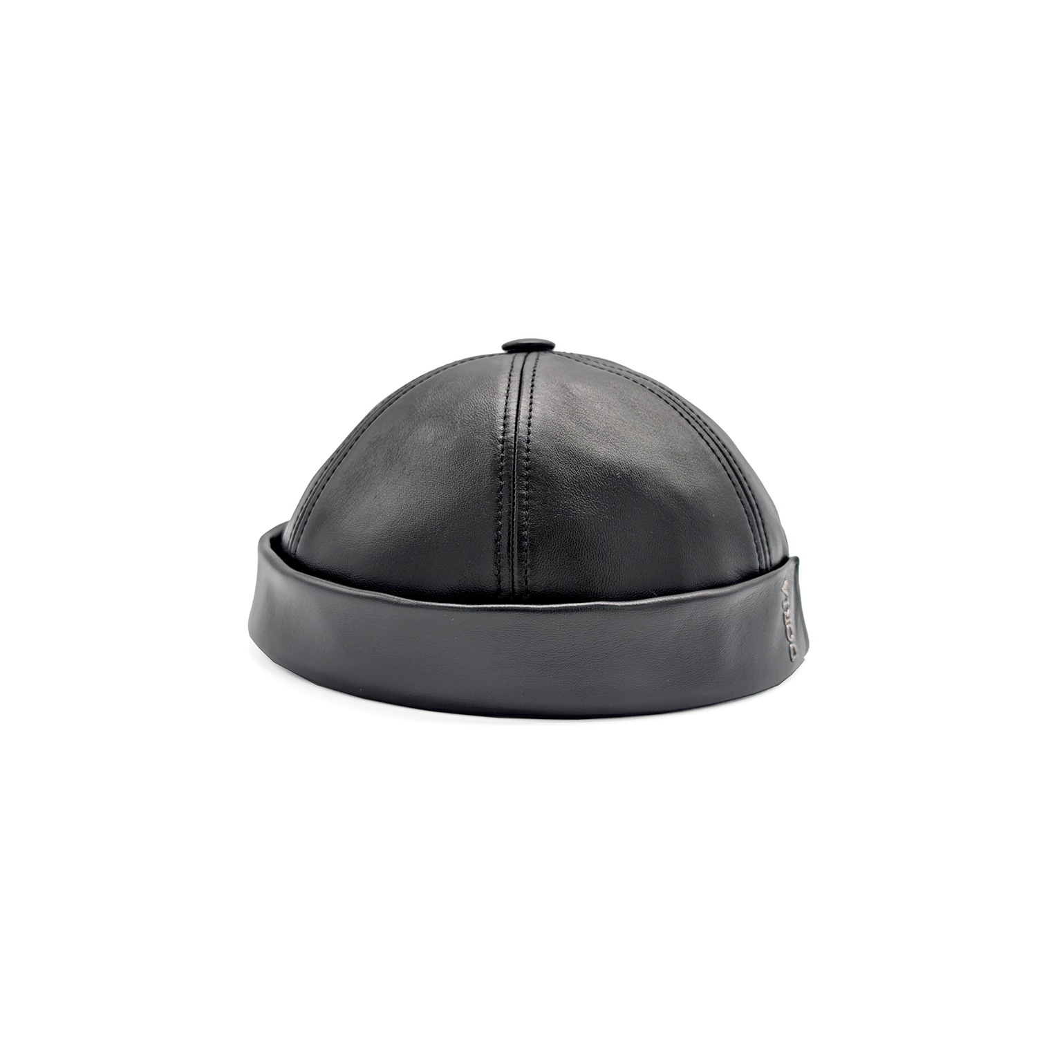 Faux Leather Cap