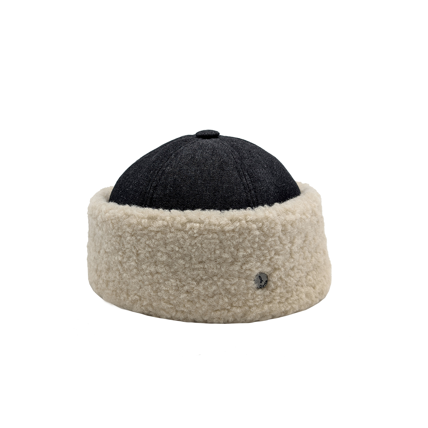 Denim Fabric Teddy Cap