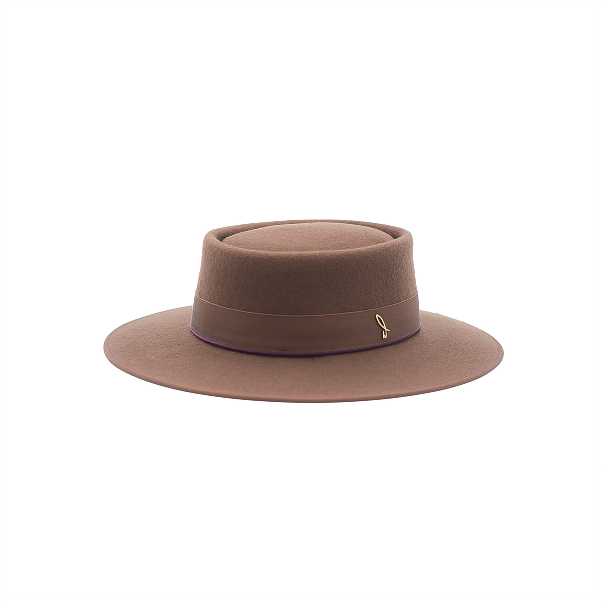 Cappello Western a Tesa Larga in Feltro di Lana