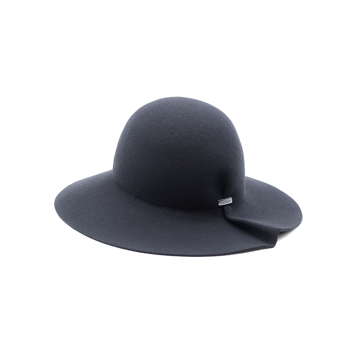 Cappello Cloche in Feltro di Lana