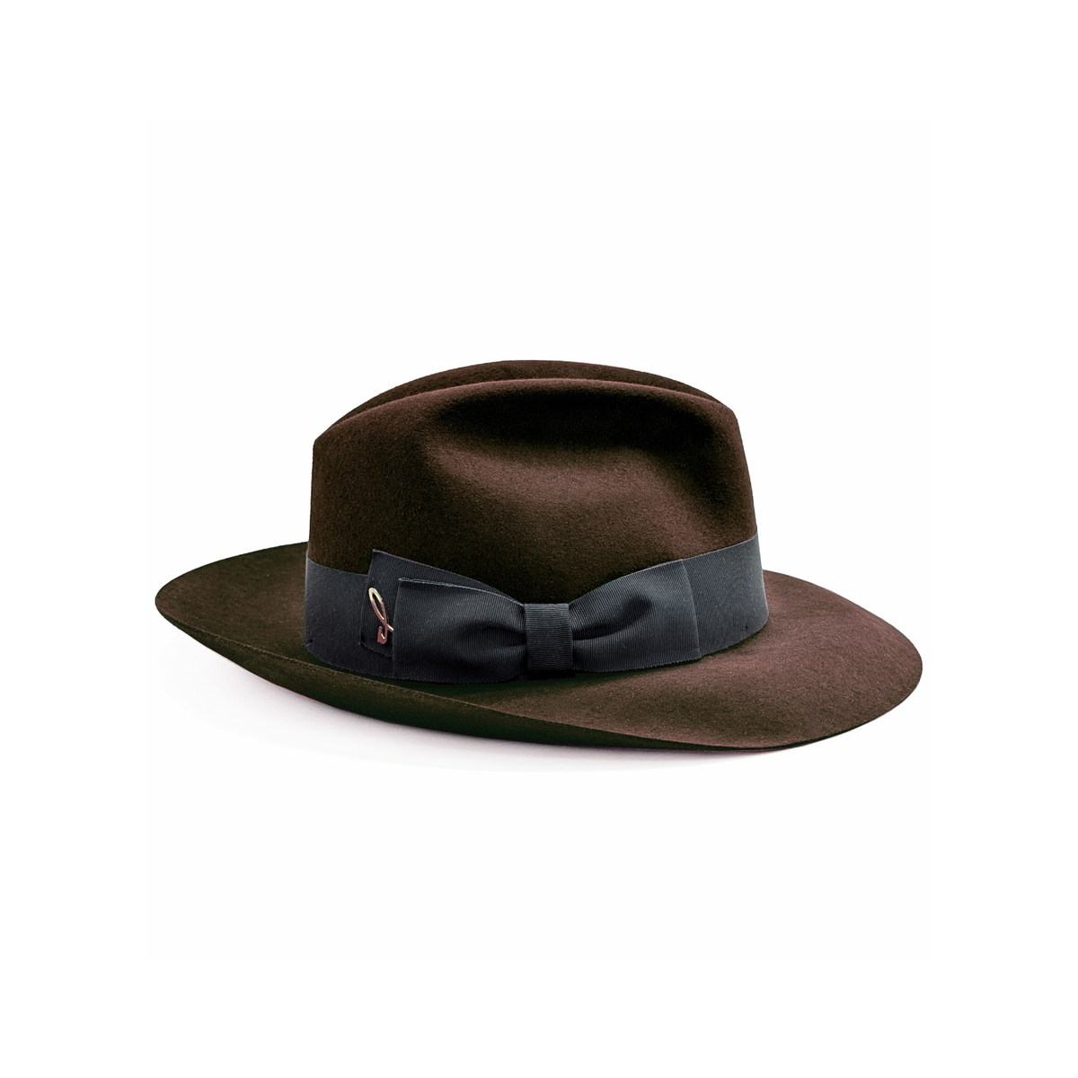Cappello Fedora in Feltro di Lapin Rasato