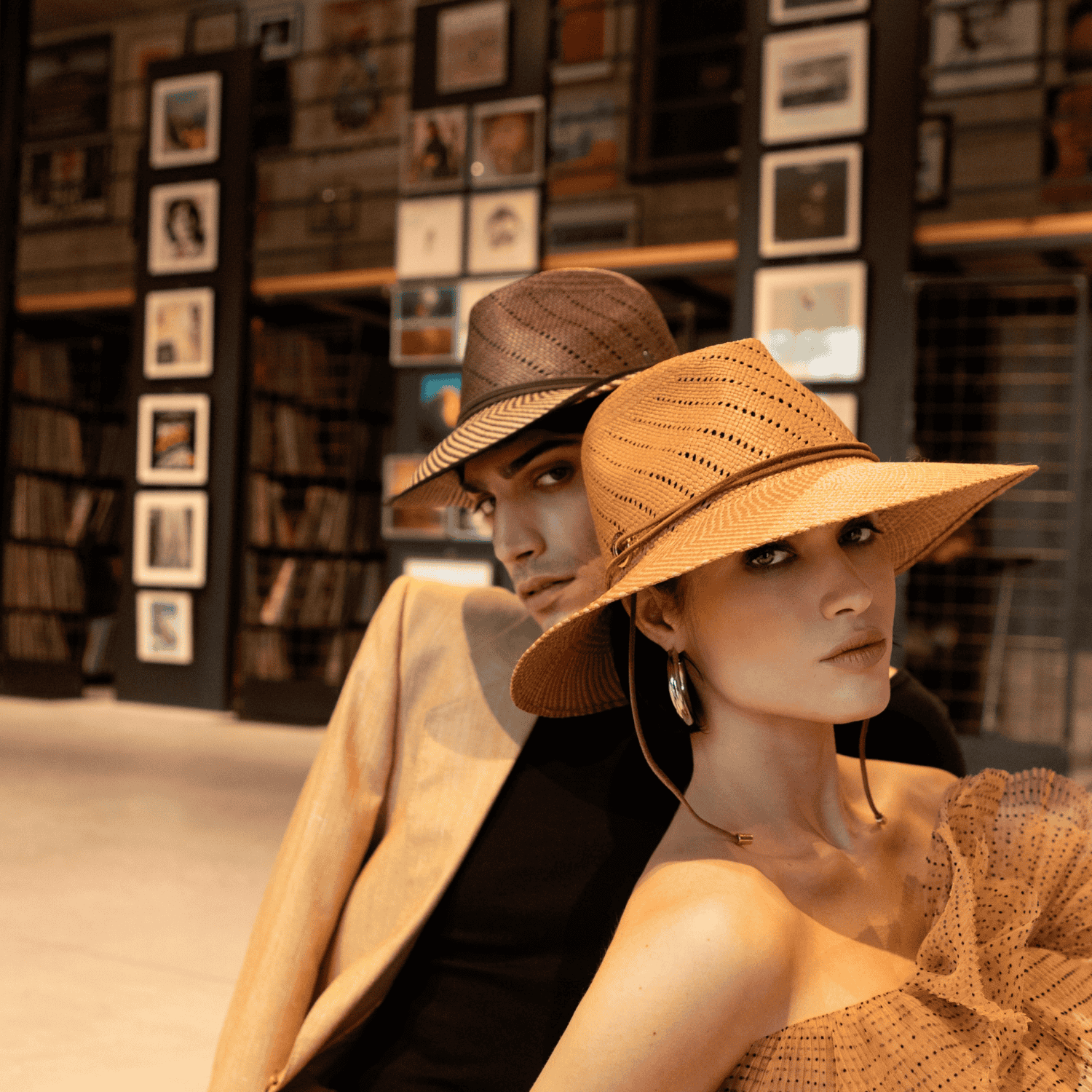 Cappello Drop a Tesa Larga in Panama New Pasadores