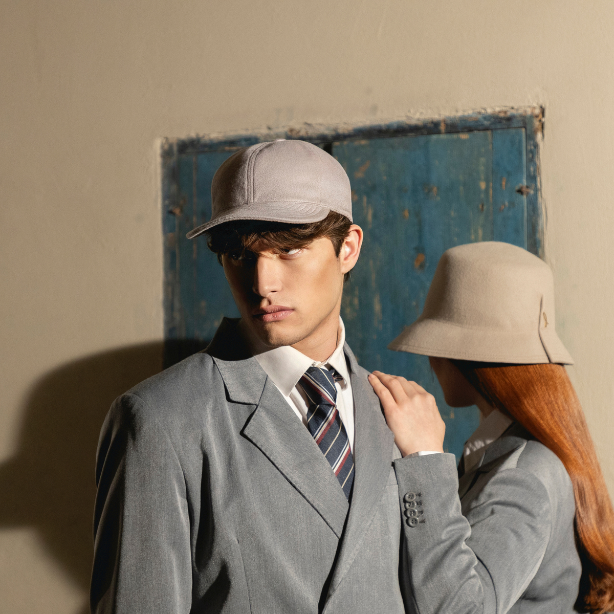 Cashmere Rolling Baseball Cap