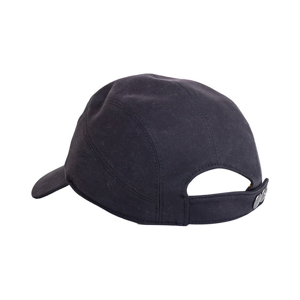 Cappello da Baseball Sartoriale in Tessuto di Cotone