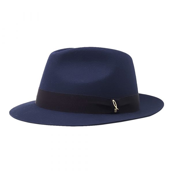 Cappello Blu da Uomo Elegante Doria 1905