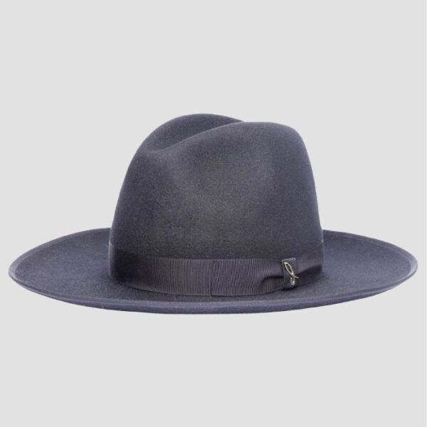 Felt Fedora Hat with High Head and Wide Wing
