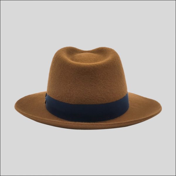 brown men's hat