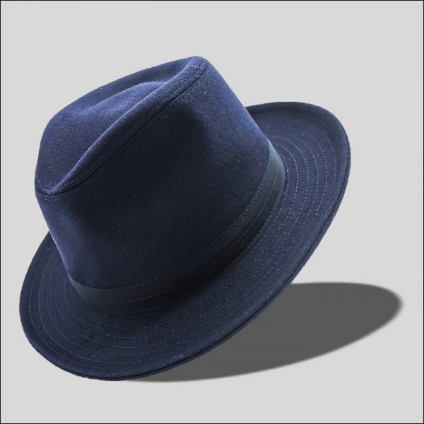 medium blue wing drop zefiro hat