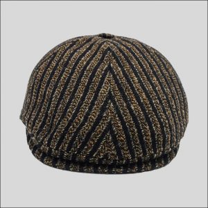 Duckbill cap in tweed fabric