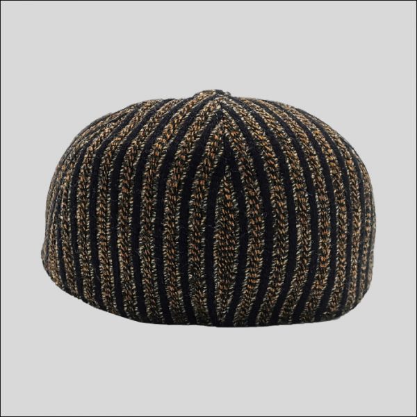 back brown gooseneck cap