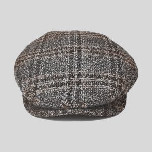 Hobo model tweed fabric hat