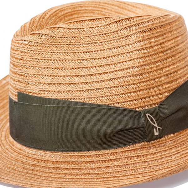 Doria 1905 straw hat with hemp tassel