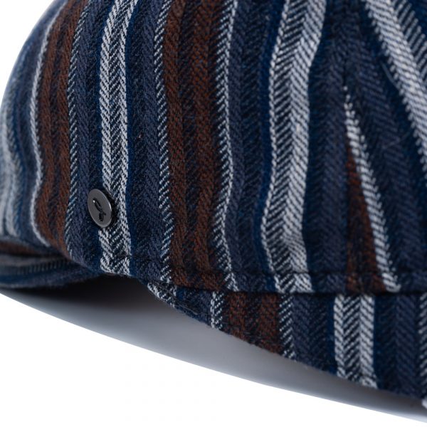 Duckbill Fabric Striped Cap