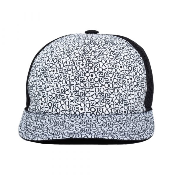 Deco-D patterned fabric baseball hat