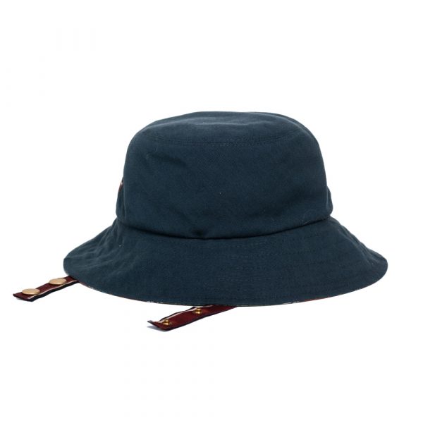 Cappello Bucket Blu Cotone Organico Doria 1905