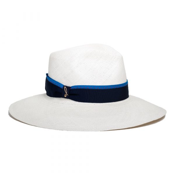 Doria 1905 Women's White Panama Hat