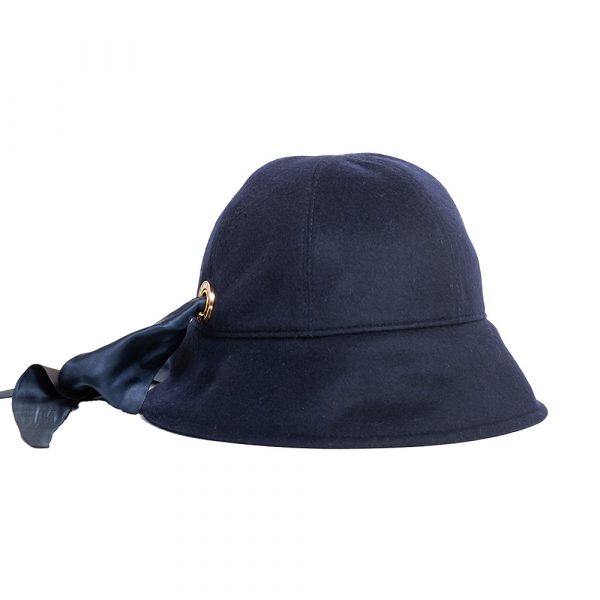 Women's Blue Rolling Hat
