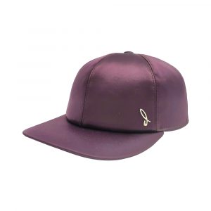 Stretch Fabric Flat Visor Icon Baseball Hat