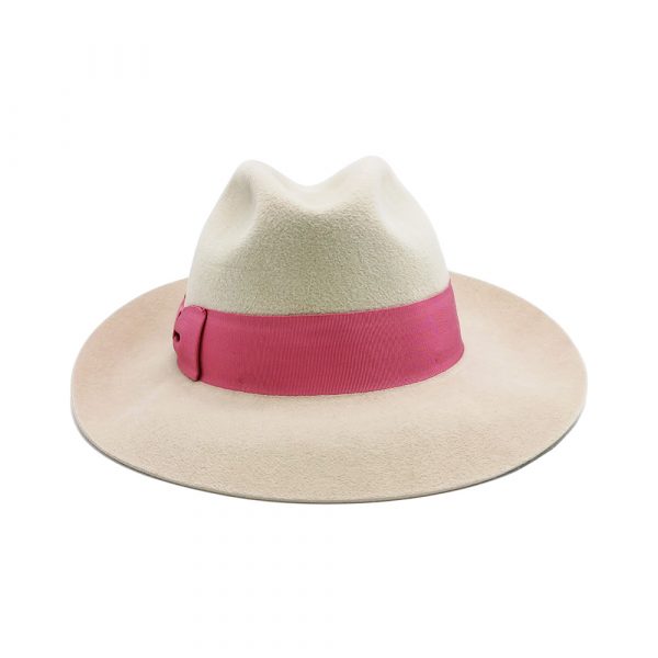 Women's White Fedora Hat