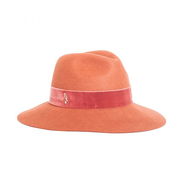 Women's Wide Wing Hat Orange