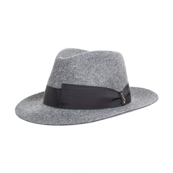Drop Hat Medium Wing Grey