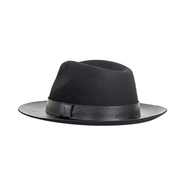 Doria 1905 Men's Elegant Black Hat