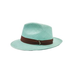 Panama Hat Drop Light Blue
