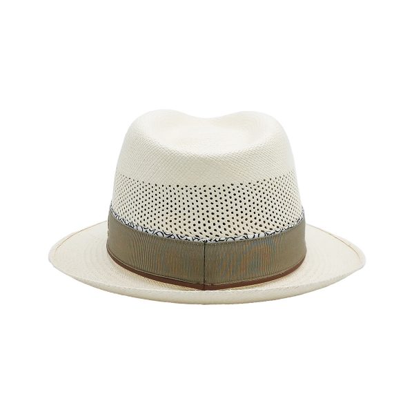 Elegant Men's Summer Hat White Tuff