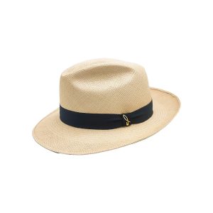 Fedora Hat in Panama Brisa Beige