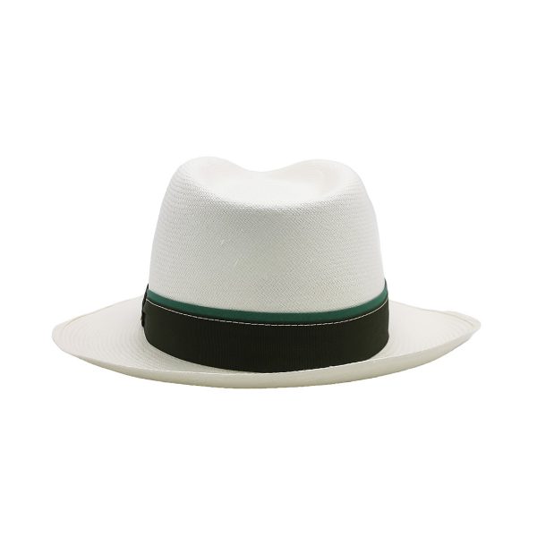 Elegant White Summer Panama Hat