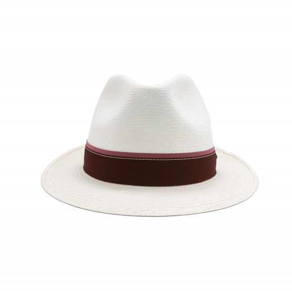 Summer Fedora Hat in Panama Small Wing