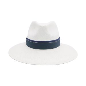 Elegant White Women's Summer Hat 1905