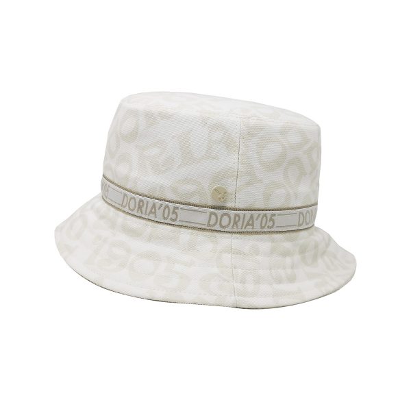 Doria 1905 Men's White Bucket Hat