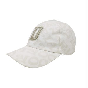 White Summer Baseball Hat with Doria '05 Motif